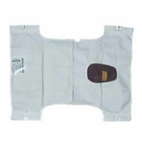 Hoyer Classic One Piece Commode Seat & Back Sling (no chains)