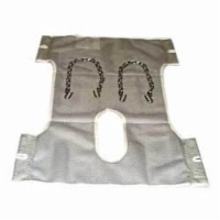 Hoyer Classic One Piece Commode Seat & Back Sling (chains included)