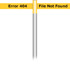 Error 404 - file not found