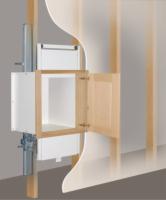 Showing Dumbwaiter Behind Wall View